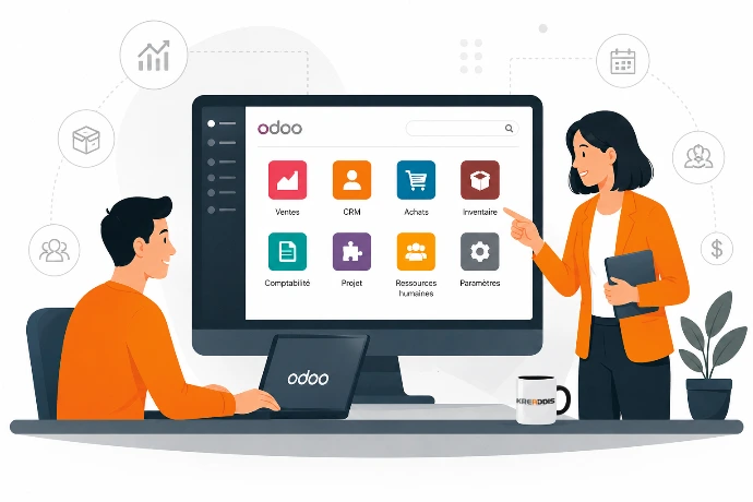 Fomations Odoo proposées par KREADDIS